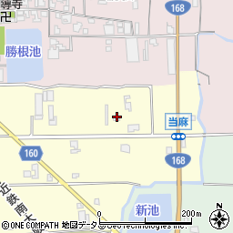 奈良県葛城市當麻25周辺の地図