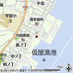 兵庫県淡路市仮屋戎ノ丁周辺の地図