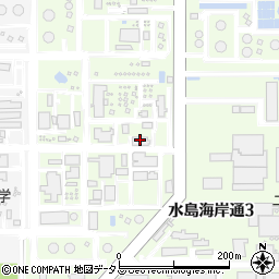 株式会社日明舎　三菱ガス化学現場事務所周辺の地図