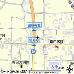 奈良県葛城市當麻388-5周辺の地図