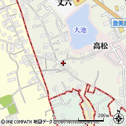 大阪府堺市東区草尾419周辺の地図