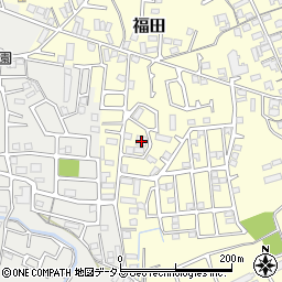 大阪府堺市中区福田1430周辺の地図