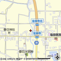 奈良県葛城市當麻158周辺の地図