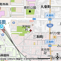 奈良県大和高田市三和町2-43周辺の地図