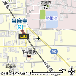 奈良県葛城市當麻44-3周辺の地図
