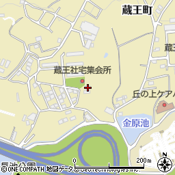 広島県福山市蔵王町3244-1周辺の地図