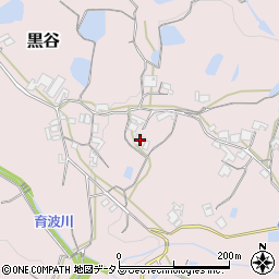 兵庫県淡路市黒谷131周辺の地図