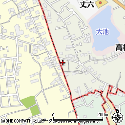 大阪府堺市東区草尾403周辺の地図
