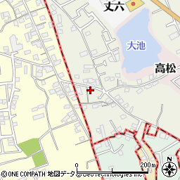 大阪府堺市東区草尾401周辺の地図