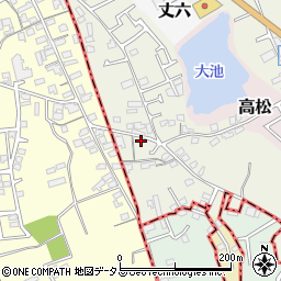 大阪府堺市東区草尾401-6周辺の地図