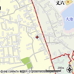 大阪府堺市中区福田231周辺の地図