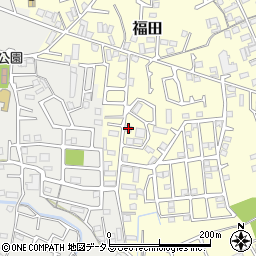 大阪府堺市中区福田259周辺の地図