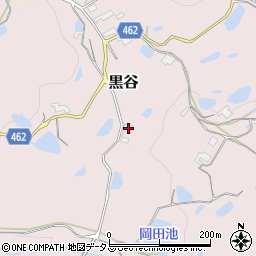 兵庫県淡路市黒谷338周辺の地図