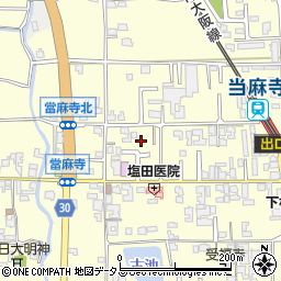 奈良県葛城市當麻79周辺の地図