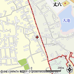 大阪府堺市中区福田95周辺の地図