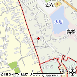 大阪府堺市東区草尾391周辺の地図