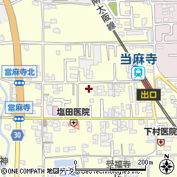奈良県葛城市當麻74周辺の地図
