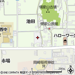 奈良県大和高田市池田358周辺の地図