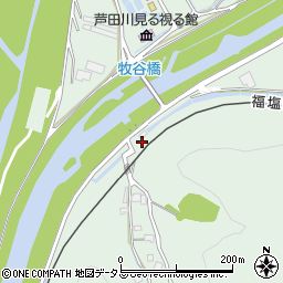 千田排水機場周辺の地図
