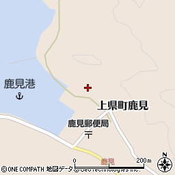 長崎県対馬市上県町鹿見イ-640周辺の地図