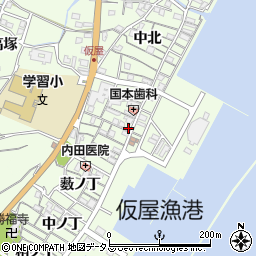 兵庫県淡路市久留麻中北2535周辺の地図
