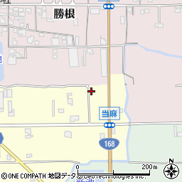 奈良県葛城市當麻5周辺の地図