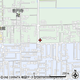 奈良県橿原市常盤町184-3周辺の地図