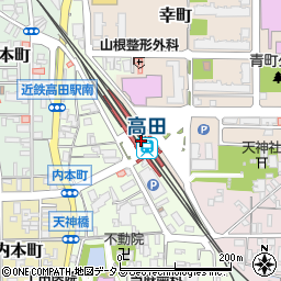 高田駅周辺の地図
