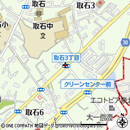 取石３周辺の地図