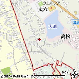 大阪府堺市東区草尾384周辺の地図