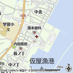 兵庫県淡路市久留麻中北2533周辺の地図