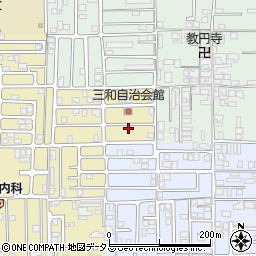 奈良県橿原市山之坊町77-18周辺の地図