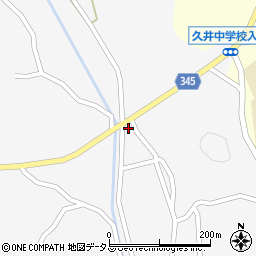 広島県三原市久井町和草2784周辺の地図