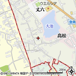 大阪府堺市東区草尾384-8周辺の地図