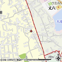 大阪府堺市中区福田276周辺の地図