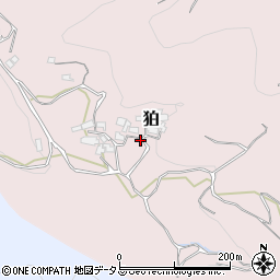 奈良県桜井市狛218周辺の地図