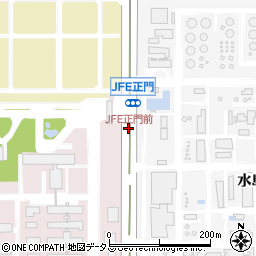 JFE正門前周辺の地図