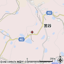 兵庫県淡路市黒谷330-3周辺の地図