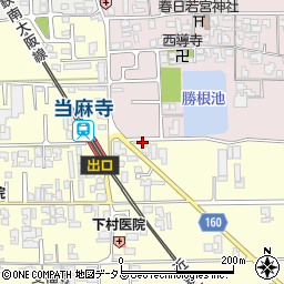 奈良県葛城市當麻51周辺の地図