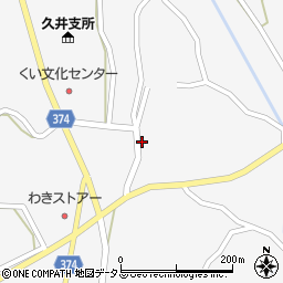 広島県三原市久井町和草2044周辺の地図