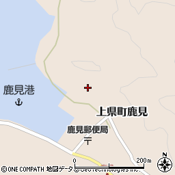長崎県対馬市上県町鹿見625周辺の地図