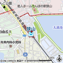 砂川医院周辺の地図
