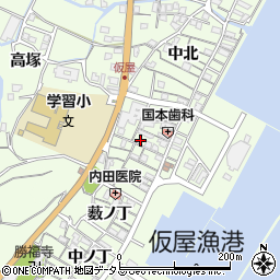 兵庫県淡路市久留麻中北2521-1周辺の地図