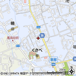 福泉硝子株式会社周辺の地図