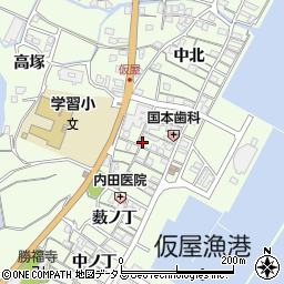 兵庫県淡路市久留麻中北2520周辺の地図