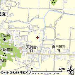 奈良県葛城市當麻1194-6周辺の地図