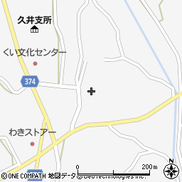 広島県三原市久井町和草2049周辺の地図