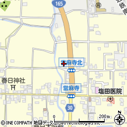 奈良県葛城市當麻398周辺の地図