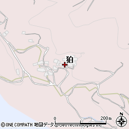 奈良県桜井市狛223周辺の地図