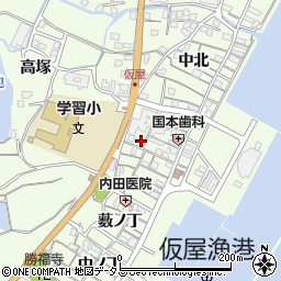 兵庫県淡路市久留麻中北2518周辺の地図